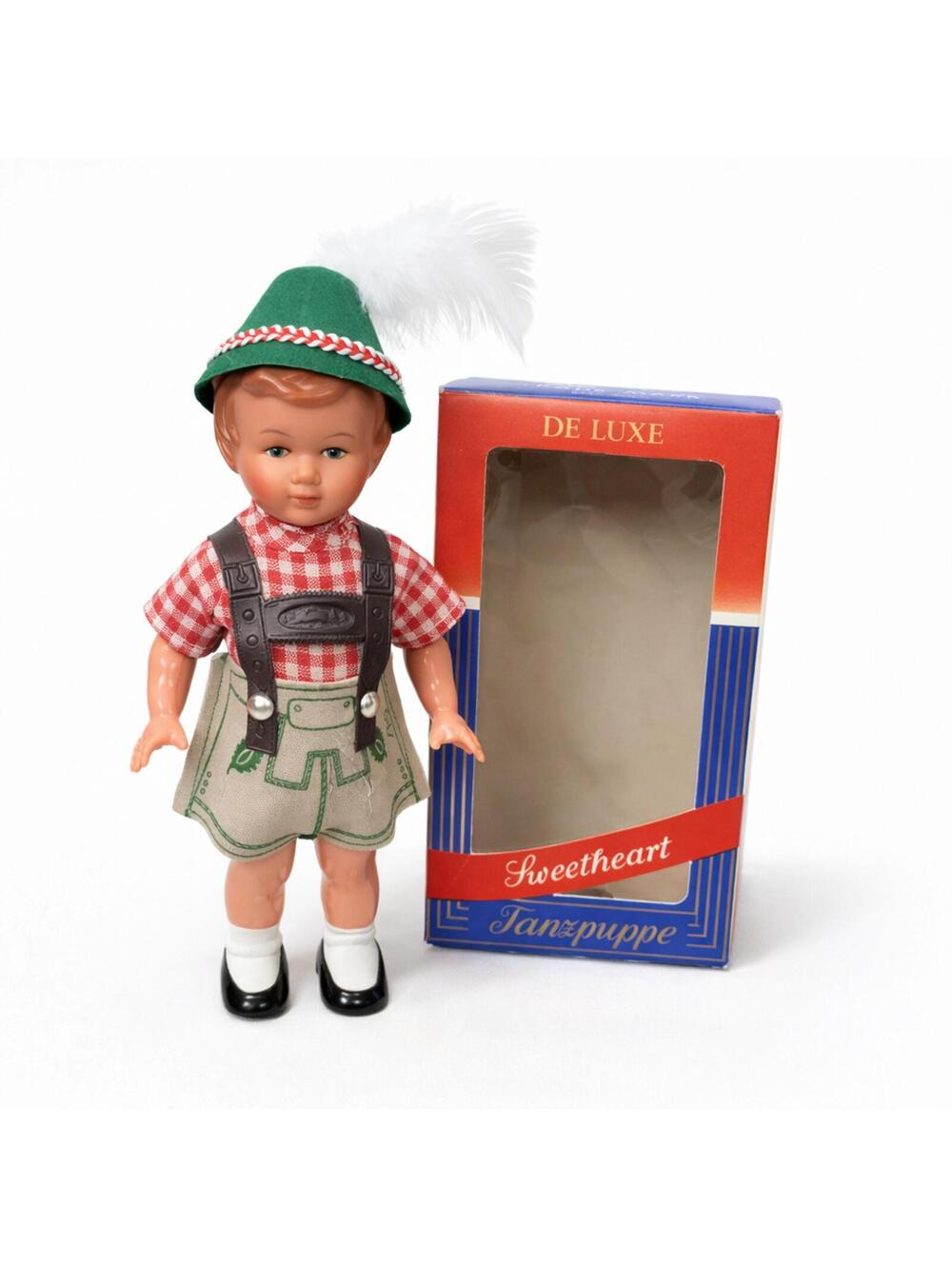 Vintage 1950s Dancing Doll East Germany Sweetheart Tanzpuppe #9623 w/ Box